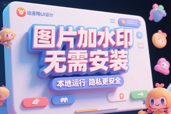 免费开源本地图片加水印工具，隐私无忧版权保护利器