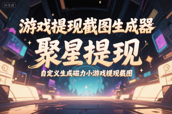 游戏提现截图生成器：自定义生成，录屏特效助力素材升级小呆软件工具