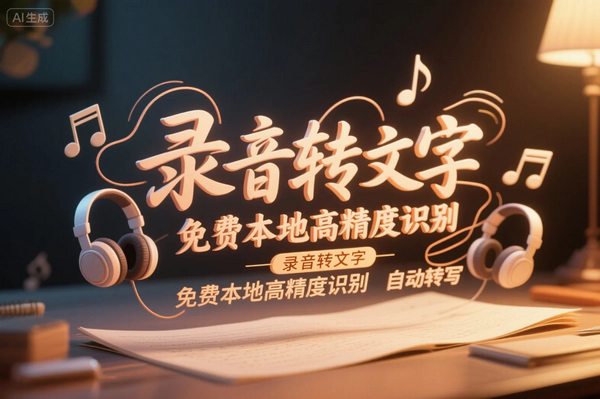 免费录音转文字AI工具：本地运行，精准多语言转录