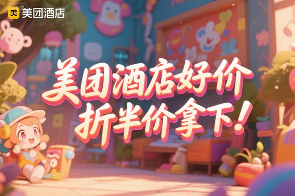 美团酒店华住会特惠，全国多店通兑折半价，2晚可拆过期退！