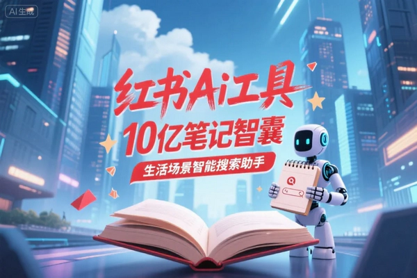 小红书点点AI：10亿笔记智囊，专注于生活场景的智能搜索助手，生活难题一键解答！