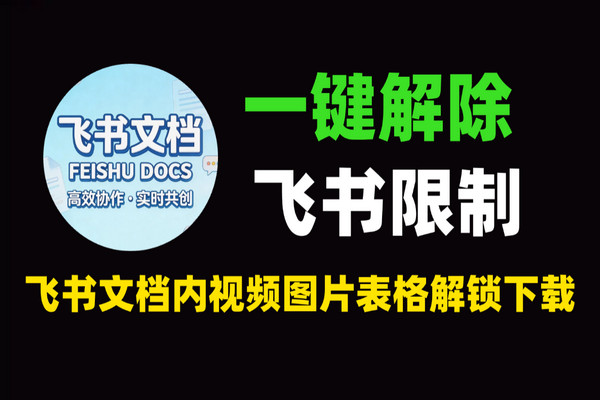 飞书文档/视频/表格一键下载教程：Fscopy免安装工具，解锁内容限制 – 附攻略