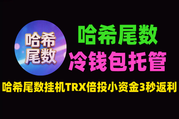 最新哈希尾数挂机项目：冷钱包托管+3秒返利，揭秘998元内部玩法