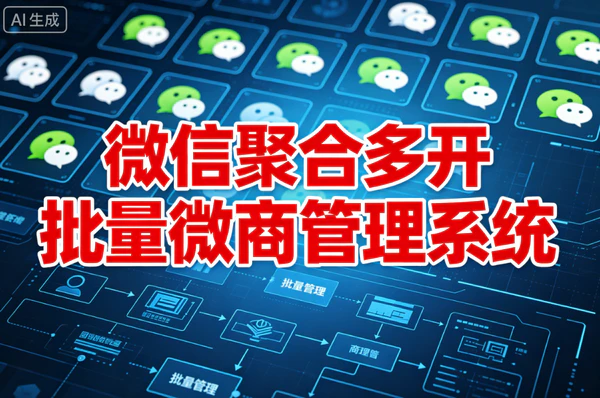 微信多开软件下载_Windows批量微商管理系统-永久版