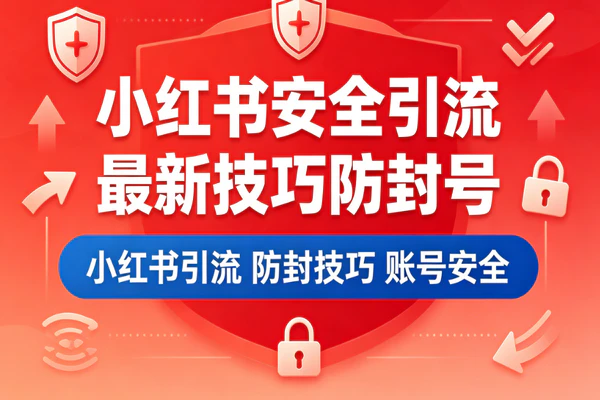 小红书2026安全导流方法_防封号引流技巧汇总