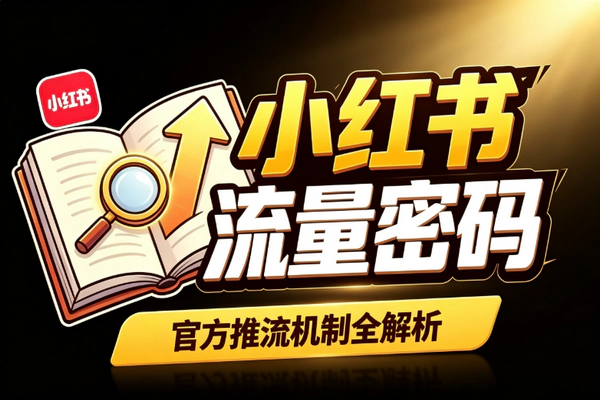 小红书流量密码三级推流机制_标签精准互动黄金窗口避坑指南
