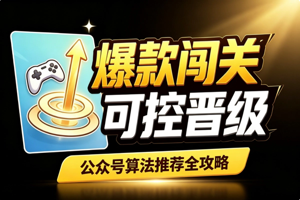 公众号爆款怎么做？掌握算法闯关+流量池晋级全攻略