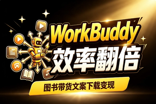 视频号带货文案批量提取仿写：workbuddy工具加下载变现实操