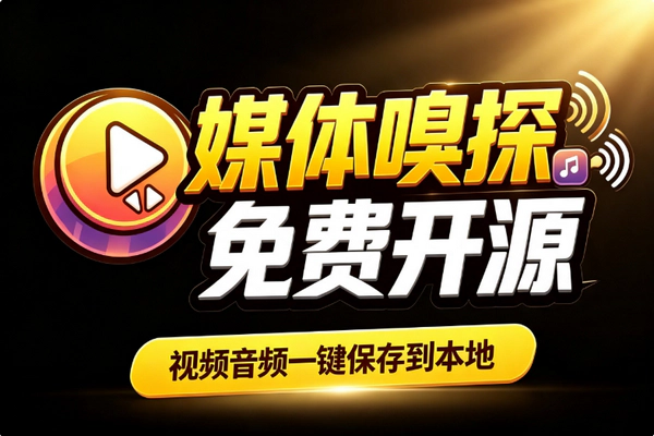 浏览器嗅探插件：网页音视频图片资源自动采集一键本地保存