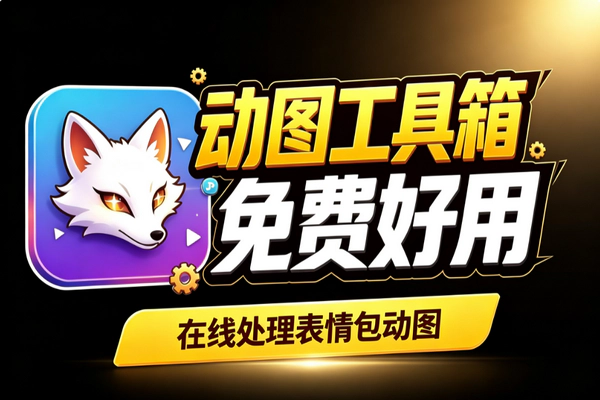 免费GIF在线工具箱：裁剪合并压缩倒放动图一站处理