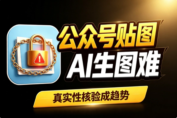 公众号贴图新规落地：AI生图搬运素材全面受限合规应对