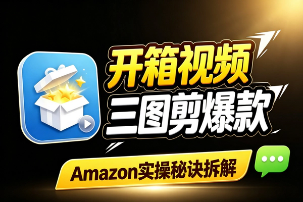Amazon开箱视频AI实操：3张图产分镜包15秒爆款生成指南