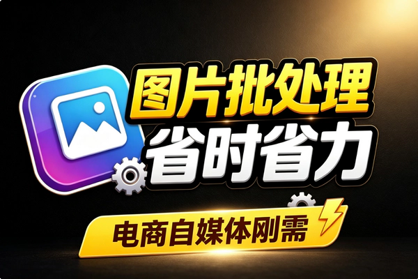 淘宝选品虚拟产品：图片批量处理软件不囤货低成本变现实操