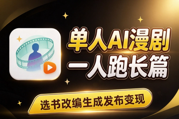AI漫剧怎么做？单人从选书到多平台变现的完整流程