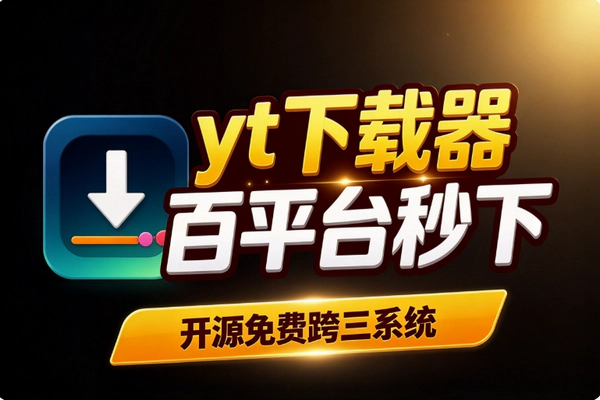 ytDownloader怎么用？超百平台开源视频下载工具实测测评