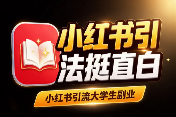 小红书怎么引流大学生副业粉？直白打法拆解与变现前提
