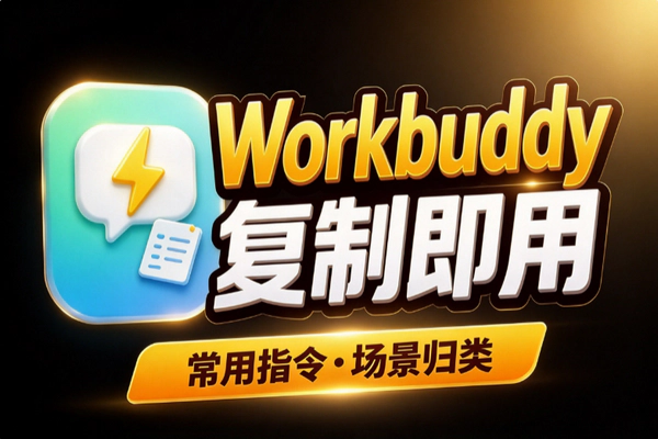 Workbuddy常用指令大全：现成指令直接抄，新手老手都能用