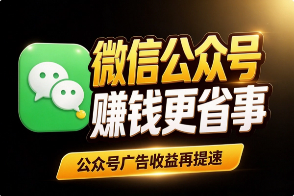 微信升级后公众号怎么赚钱？手机开通、收益提现更快、新增广告位