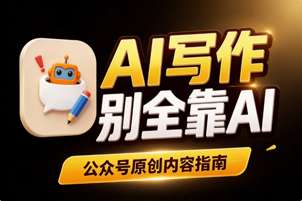 公众号用AI写作还能做吗？能用但别全依赖，避开违规雷区
